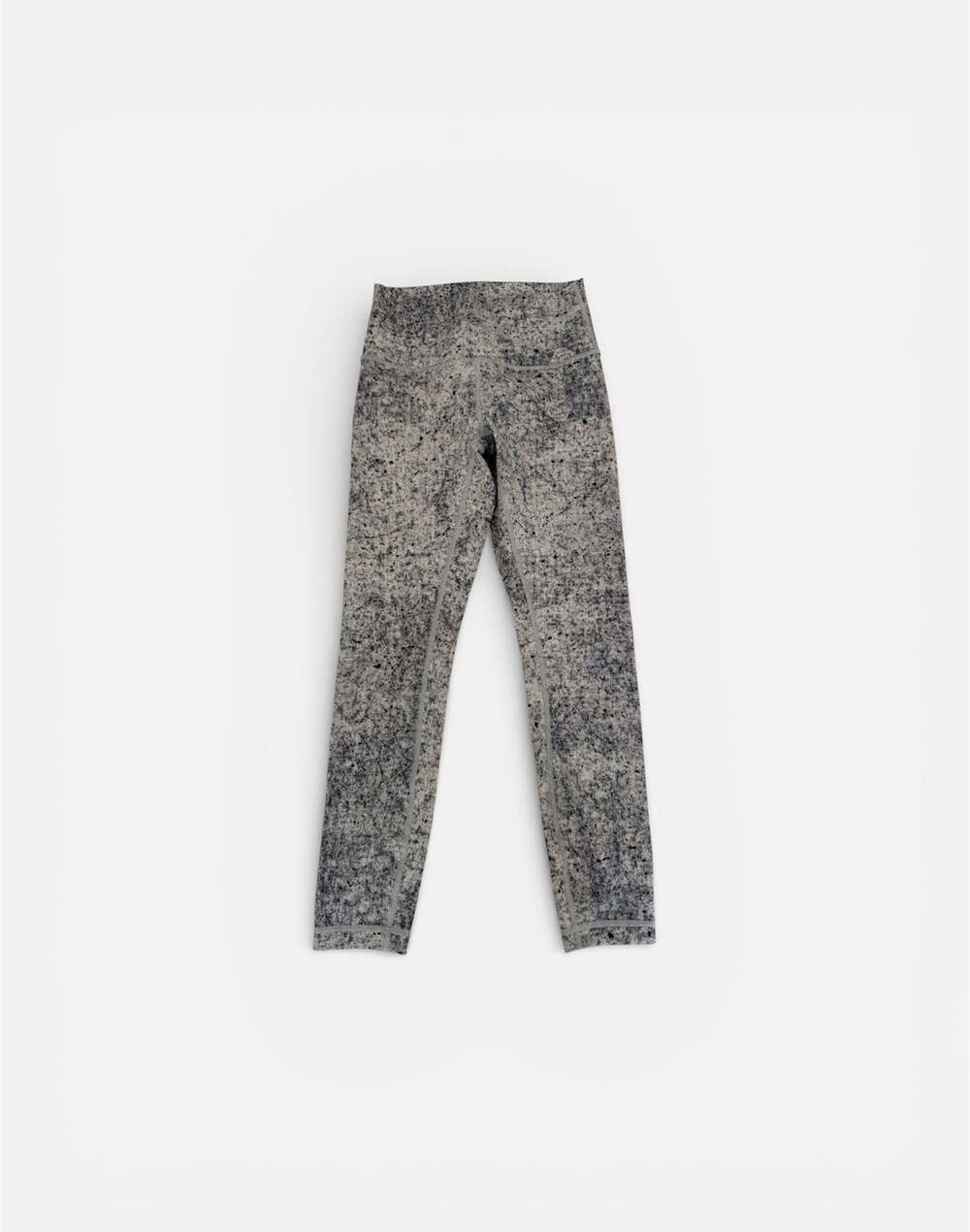 Lululemon Wunder Under High Rise 25” Leggings Speckled Jacquard Black White